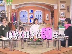 フジテレビ「はやく起きた朝は…」