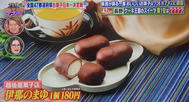 TBS「タミ様甲子園」で伊那のまゆが紹介されました